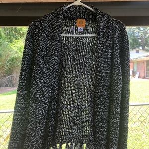 Black and White Cardigan